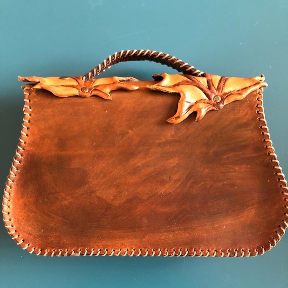 Earthly Handmade Leather Purse - Picture 3 of 6